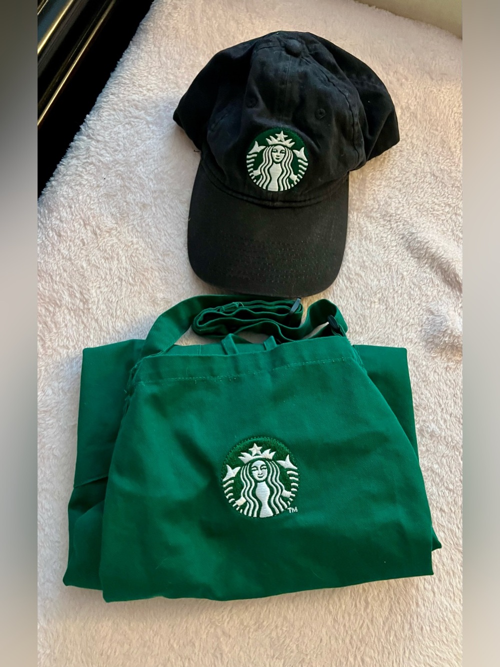 Adult Coffee Barista Apron and Hat Costume